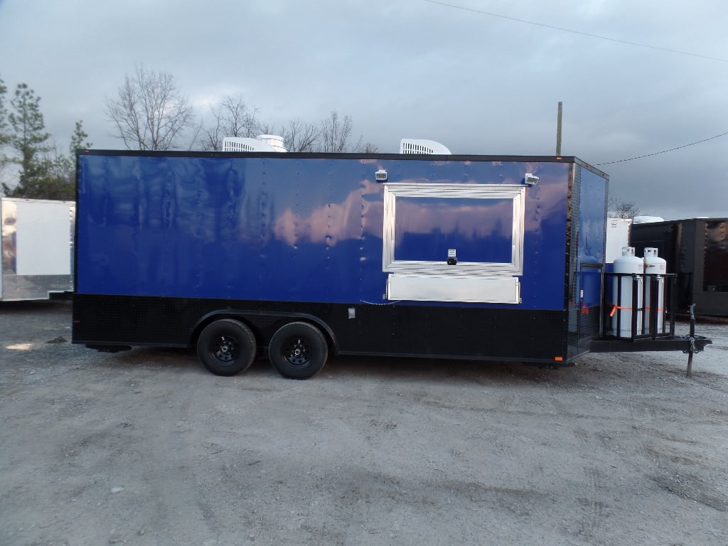 8.5' x 20' Concession Food Trailer With Appliances