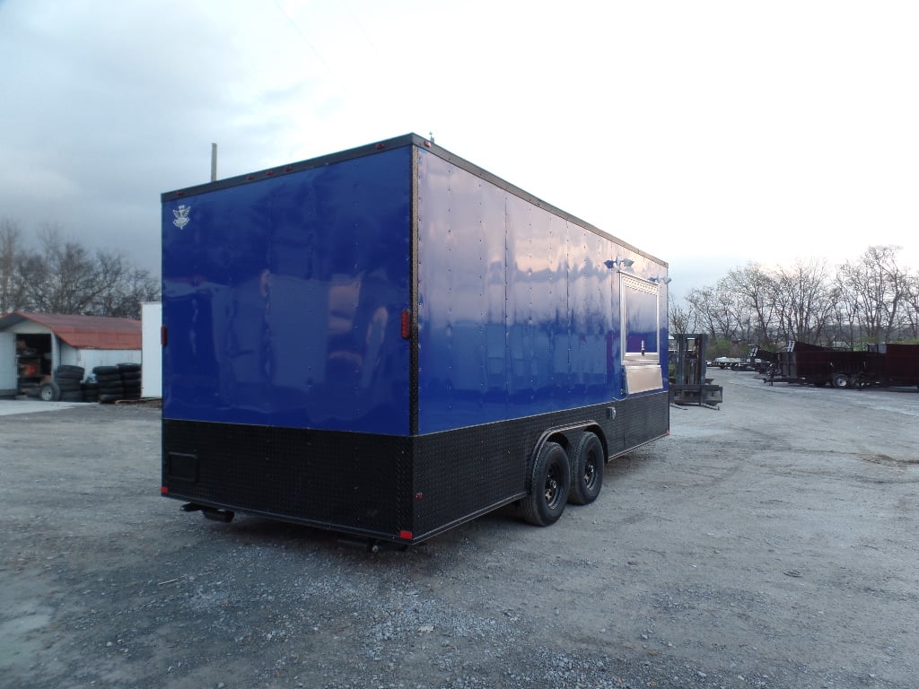 8.5' x 20' Concession Food Trailer With Appliances