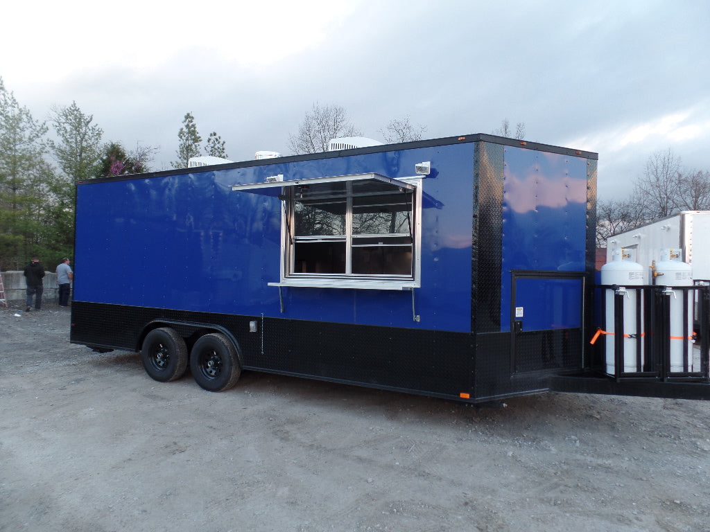 8.5' x 20' Concession Food Trailer With Appliances