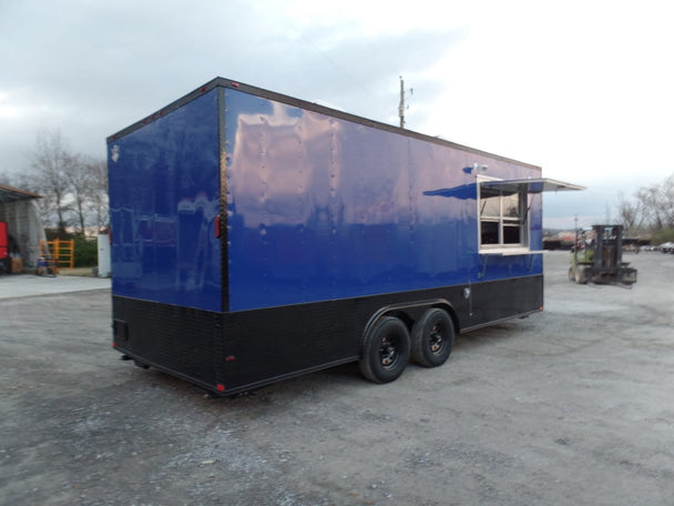 8.5' x 20' Concession Food Trailer With Appliances