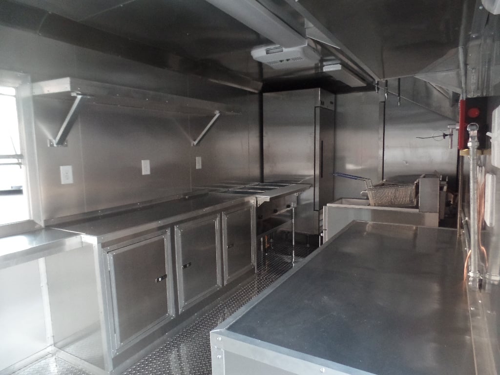 8.5' x 20' Concession Food Trailer With Appliances