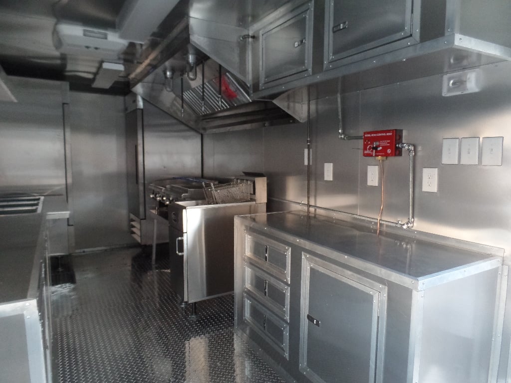 8.5' x 20' Concession Food Trailer With Appliances