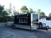 8.5' x 24' Concession Food Trailer Black Event Catering