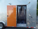 8.5' x 47' Concession Food Trailer Silver Frost With Appliances