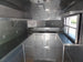 8.5' x 24' Concession Trailer Silver Frost BBQ Event Catering