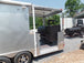 8.5' x 24' Concession Trailer Silver Frost BBQ Event Catering