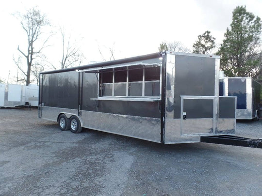 8.5' x 24' Concession Food Catering Trailer With Appliances - SLE Equipment - 1