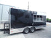 8.5' x 18' Concession Food Trailer Black Event Catering