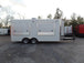 8.5' x 18' Concession Food White Catering Event Trailer