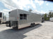 8.5' x 30' Dove Grey Concession Food Trailer