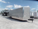 8.5' x 30' Dove Grey Concession Food Trailer