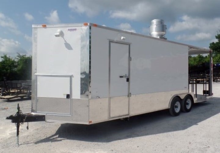 8.5' x 24' Concession Food Trailer