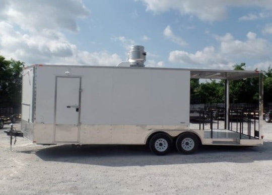 8.5' x 24' Concession Food Trailer