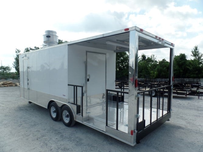 8.5' x 24' Concession Food Trailer