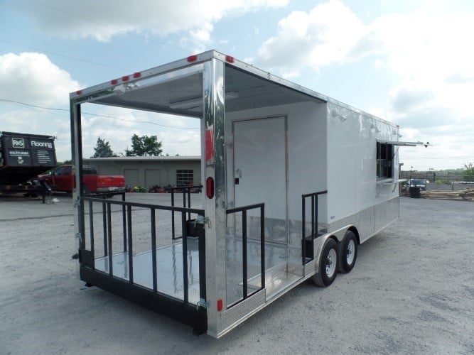 8.5' x 24' Concession Food Trailer