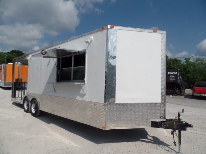 8.5' x 24' Concession Food Trailer