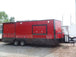 8.5' x 22' Concession Food Red Event Catering Trailer