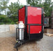 8.5' x 22' Concession Food Red Event Catering Trailer