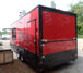 8.5' x 22' Concession Food Red Event Catering Trailer