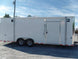 Custom Enclosed Trailer 8.5 X 24 White Storage - SLE Equipment - 1