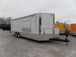 8.5' x 24' Concession Food White Catering Event Trailer