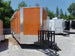 8.5' x 24' Concession Food Trailer Orange Event Catering