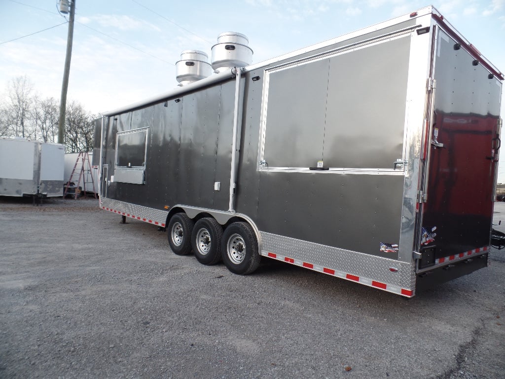 8.5' x 36' Concession Food Goose-neck Trailer