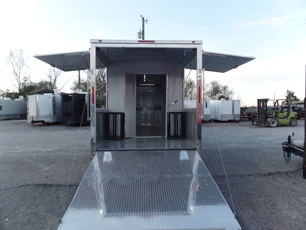 8.5' x 36' Concession Food Goose-neck Trailer