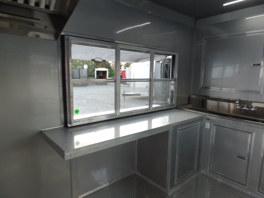 8.5' x 36' Concession Food Goose-neck Trailer