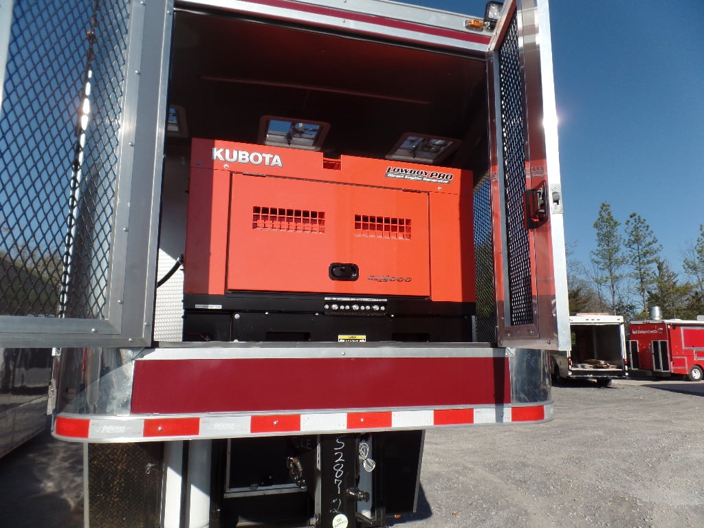 8.5' x 40' Gooseneck Concession Food Trailer With Appliances