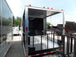 8.5' x 30' Concession Food Trailer Charcoal Grey BBQ Event Catering