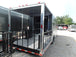 8.5' x 30' Concession Food Trailer Charcoal Grey BBQ Event Catering