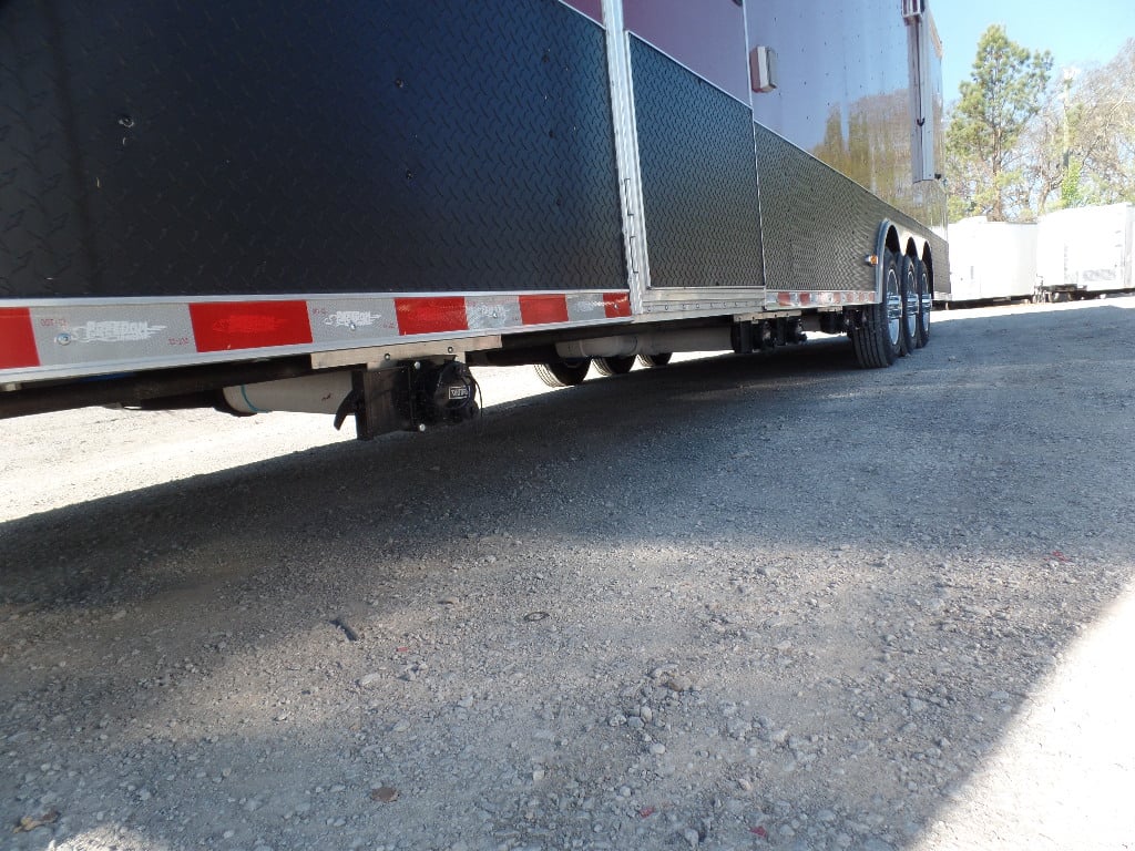 8.5' x 40' Gooseneck Concession Food Trailer With Appliances