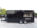 8.5' x 18' Black Concession Food Event Catering Trailer