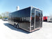 8.5' x 24' Black Concession Food Trailer