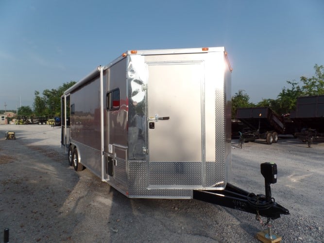 8.5' x 26' Arizona Beige Concession Food Event Catering Trailer