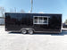 8.5' x 24' Black Concession Food Trailer