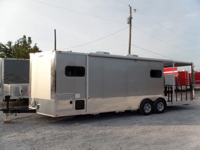 8.5' x 26' Arizona Beige Concession Food Event Catering Trailer