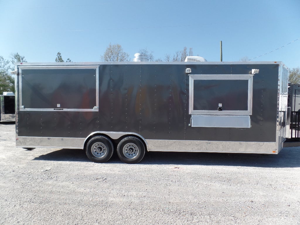 8.5' x 24' Concession Food Vending Trailer