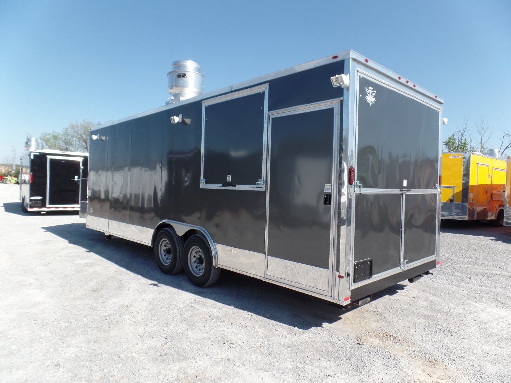 8.5' x 24' Concession Food Vending Trailer