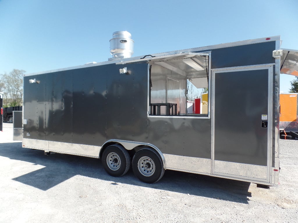 8.5' x 24' Concession Food Vending Trailer