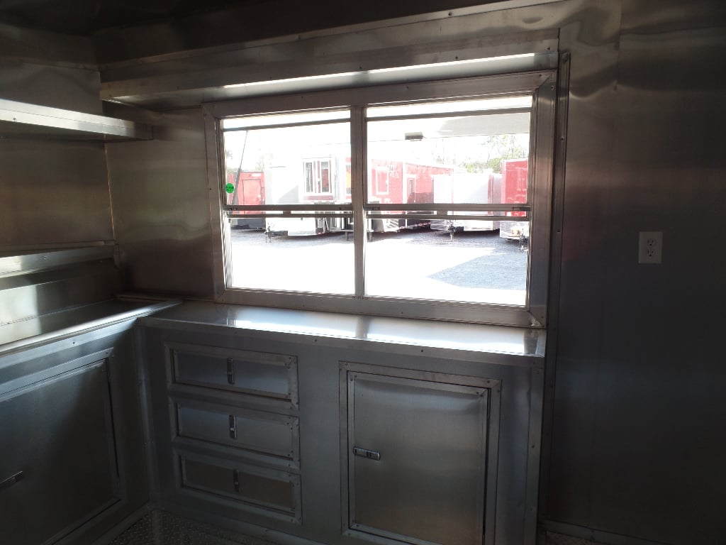 8.5' x 24' Concession Food Vending Trailer