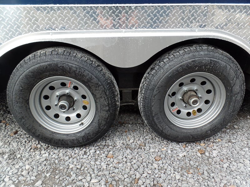 8.5' x 24' Concession Food Trailer Indigo Blue Event Catering