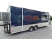 8.5' x 24' Concession Food Trailer Indigo Blue Event Catering