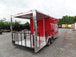 8.5' x 20' Concession Trailer Red Food Event Catering