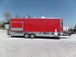 8.5' x 24' Red Concession Food Trailer