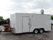 8.5' x 18' Concession Food Trailer White Event Catering