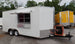 8.5' x 18' Concession Food Trailer White Event Catering