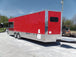 8.5' x 24' Red Concession Food Trailer