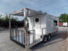 8.5' x 22' White Concession Food Trailer BBQ Event Catering